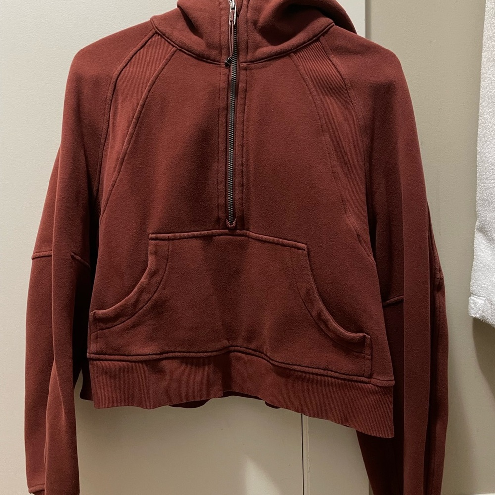 Lululemon scuba oversized half zip hoodie